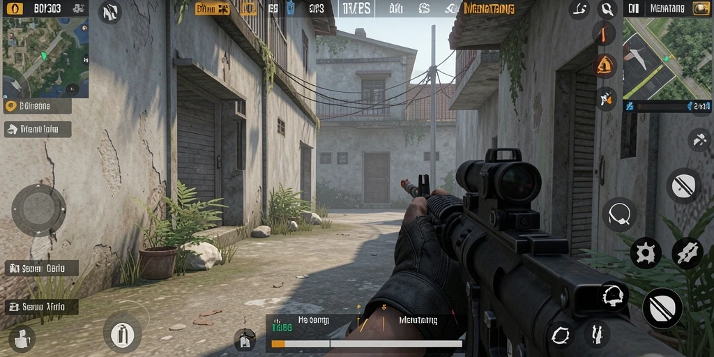 Gambaran tampilan aksi intens di gameplay BOY303