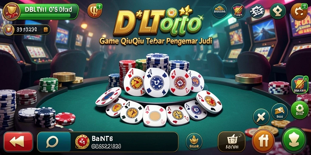 Tampilan gameplay seru QiuQiu di DBLTOTO.