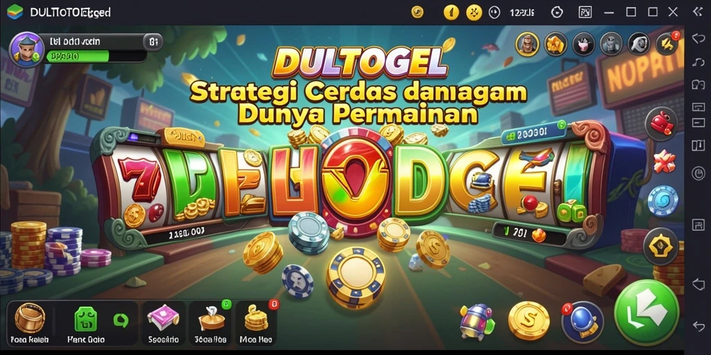 Tampilan menarik dari gameplay DULTOGEL yang penuh strategi.