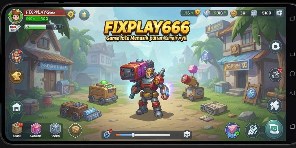 Tangkapan layar FIXPLAY666 menampilkan gameplay Idle yang menarik dan interaktif.