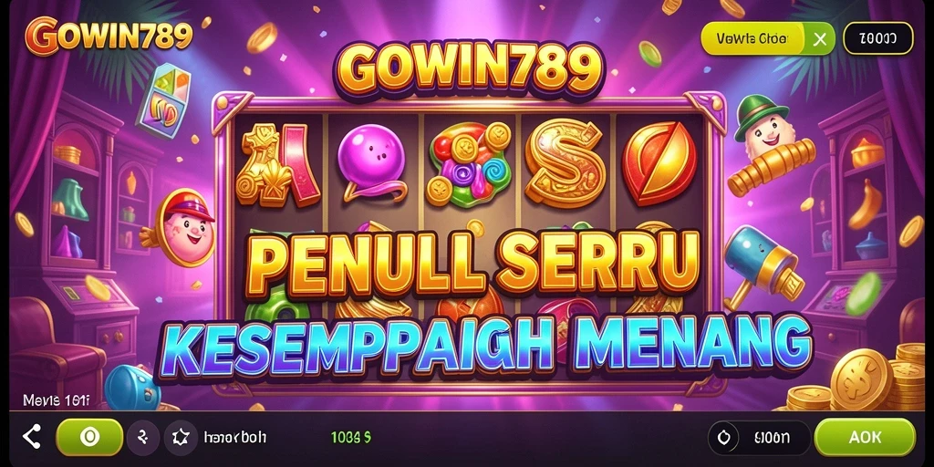 Tampilan gameplay GOWIN789 dengan mesin slot yang menarik.