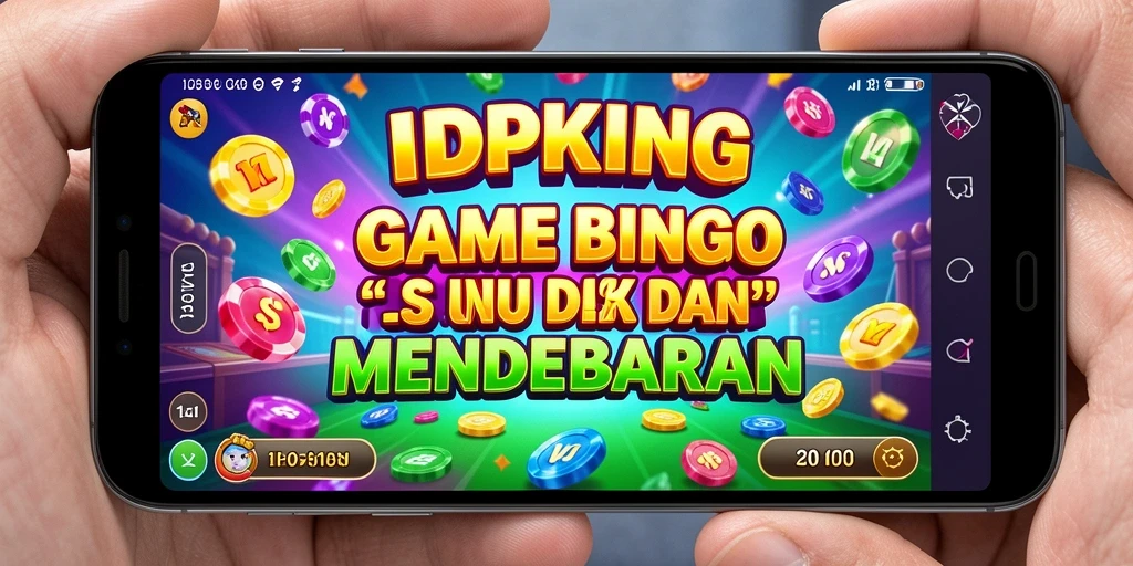 Tampilan gameplay seru dan interaktif di IDPKING Bingo.