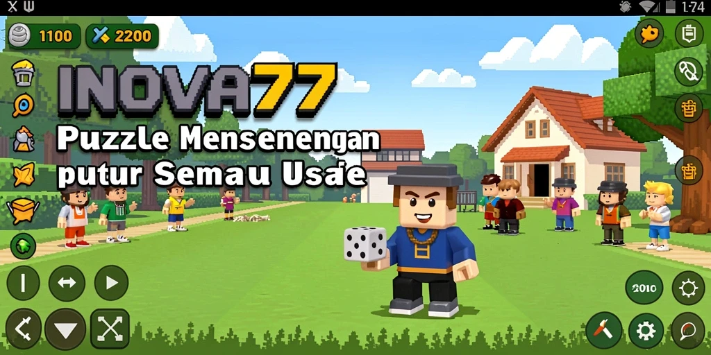 Tampilan gameplay menarik dari INOVA77 yang penuh teka-teki.