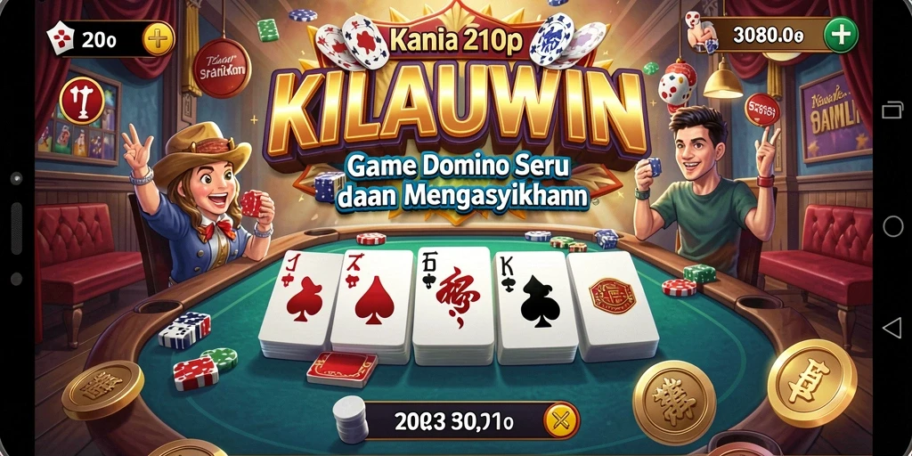 Screenshot menunjukkan gameplay seru KILAUWIN dengan teman-teman.