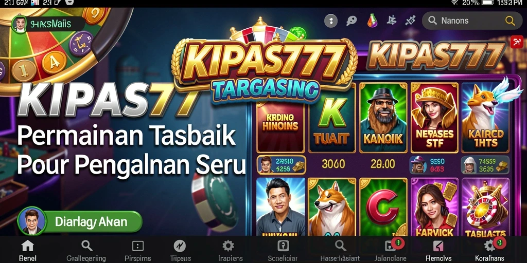 Screenshot gameplay KIPAS777 yang menggambarkan suasana Kasino yang seru.