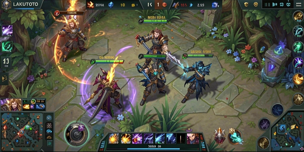 Gameplay seru dengan strategi tim dalam LAKUTOTO.