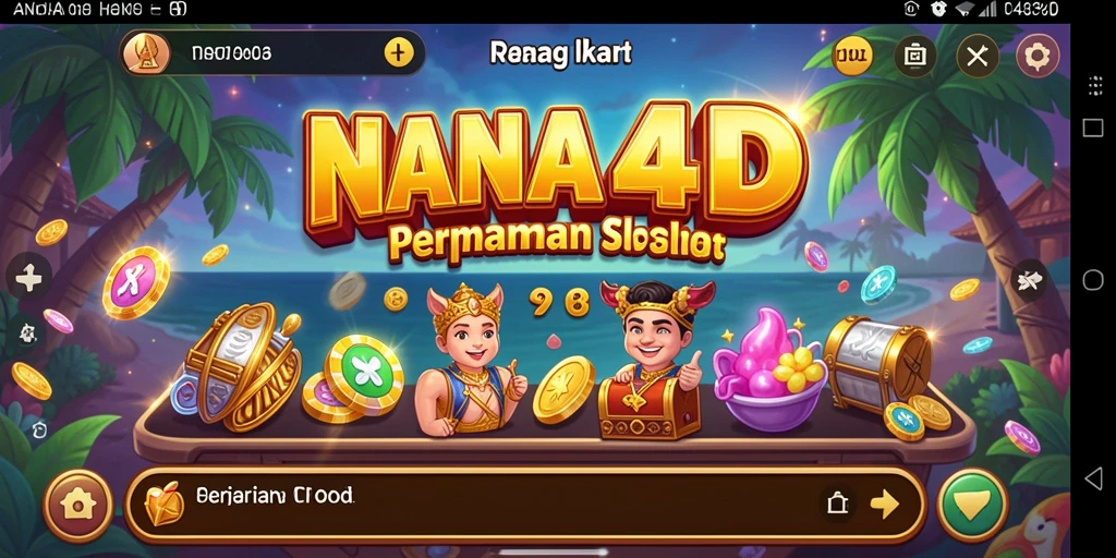 Tampilan gameplay Slot NANA4D yang mengasyikkan.