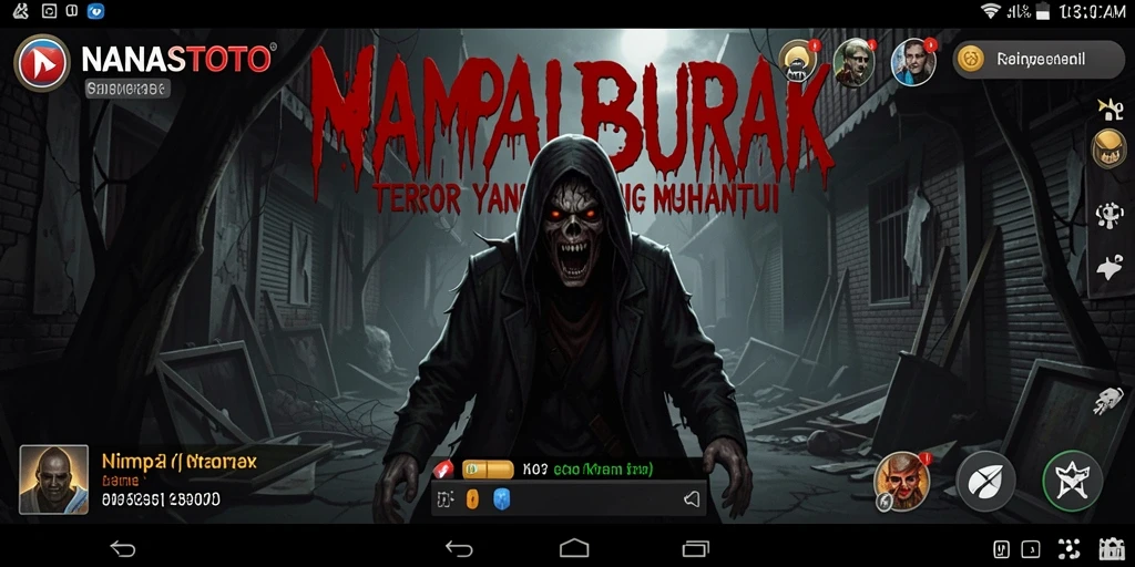 Screenshot NANASTOTO menampilkan gameplay Horror yang mendebarkan dan menakutkan.