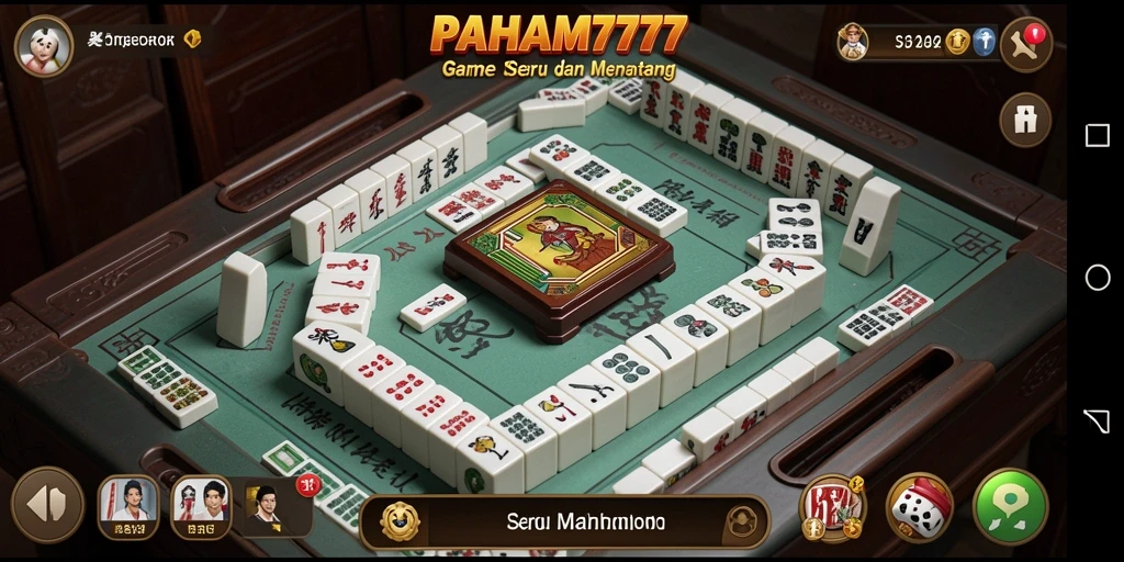 Gameplay Mahjong PAHAM777 yang menarik dan penuh tantangan.