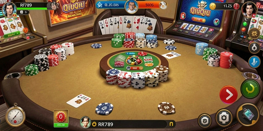 Screenshot gameplay QiuQiu yang mengasyikkan di RR789.