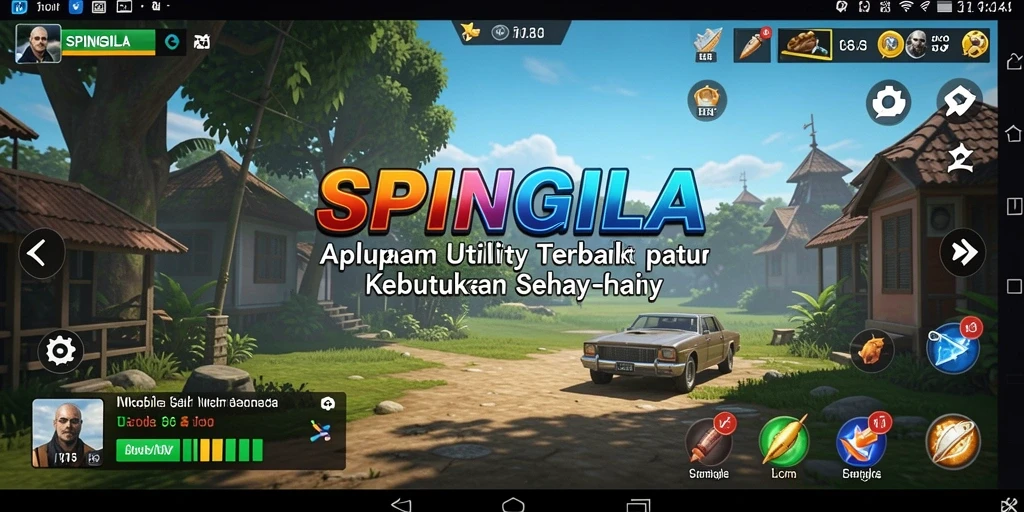 Tampilan antarmuka <strong>SPINGILA</strong> yang bersih dan mudah digunakan.